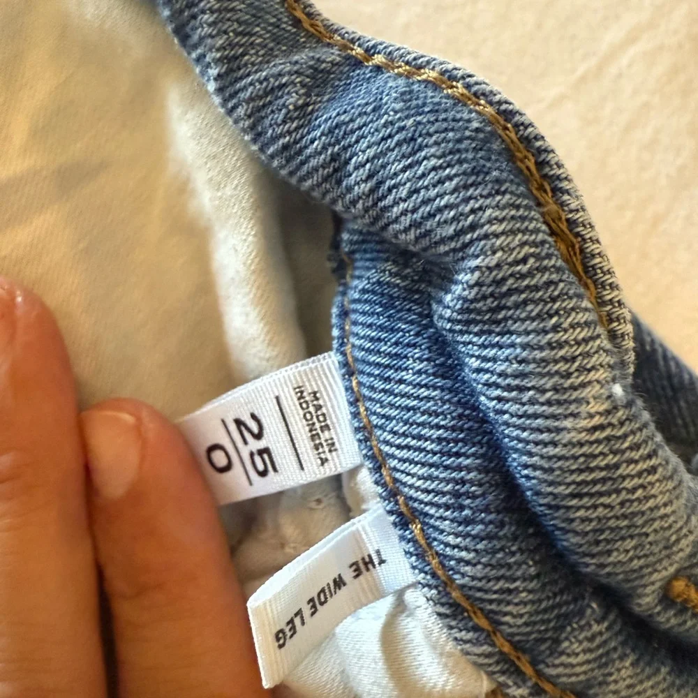 LOFT Blue Flare & Wide Leg Jeans - Picture 3 of 3